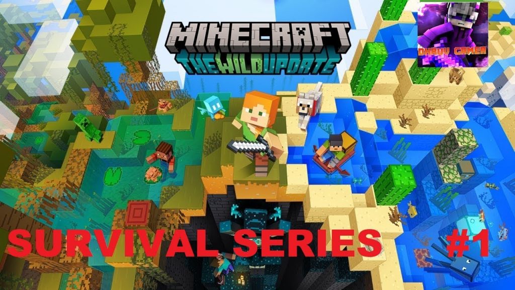My First Minecraft Survival Series I Minecraft Video Game Pocket Edition I Version 1.19.2 I Game