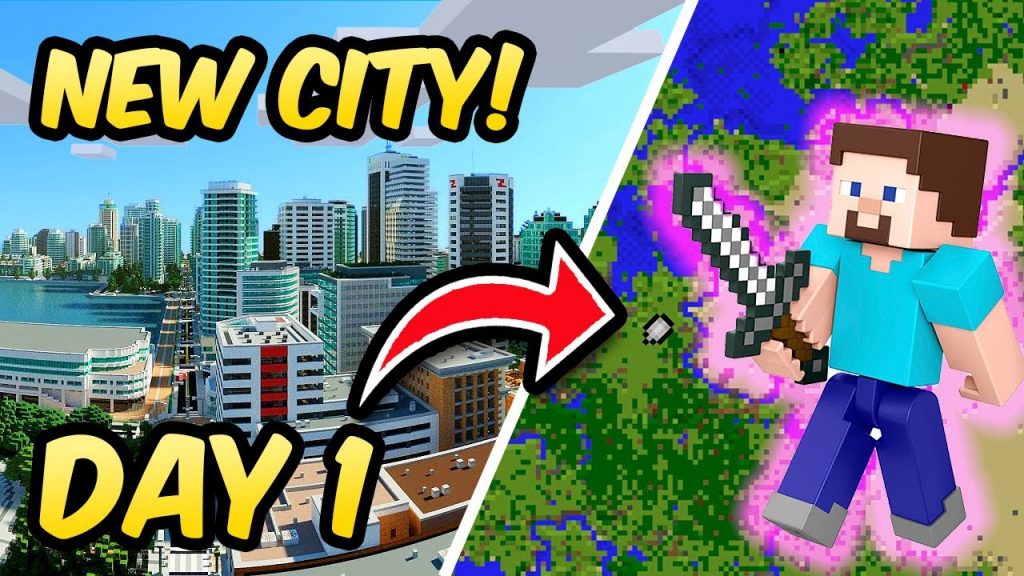 My New Minecraft Survival Series: The Journey To A City! First Episode [1]