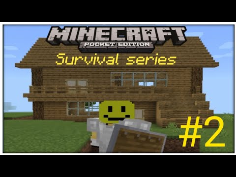 My first house in Minecraft Survival series | Episode 2