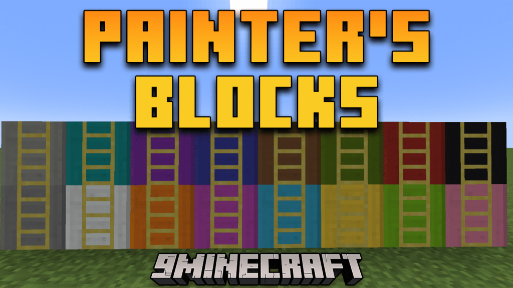 Painter's Blocks Mod (1.19.3, 1.18.2) A Bunch Of Freely