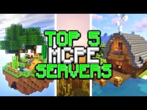 Top 5 Best Minecraft Bedrock Servers To Join! - SMP, Skyblock, PvP