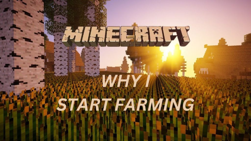 Why I start farming ||  minecraft ep 2 || End Gamer