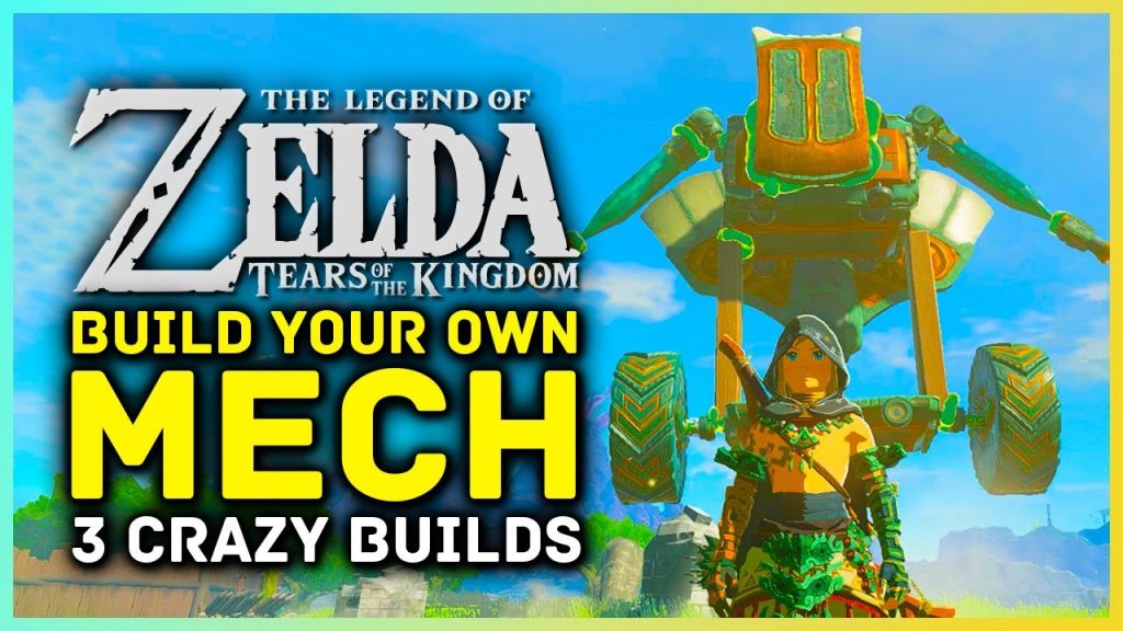 Zelda Tears Of The Kingdom 3 Crazy Builds | How To Build A Mech Building & Zonai Device Guide