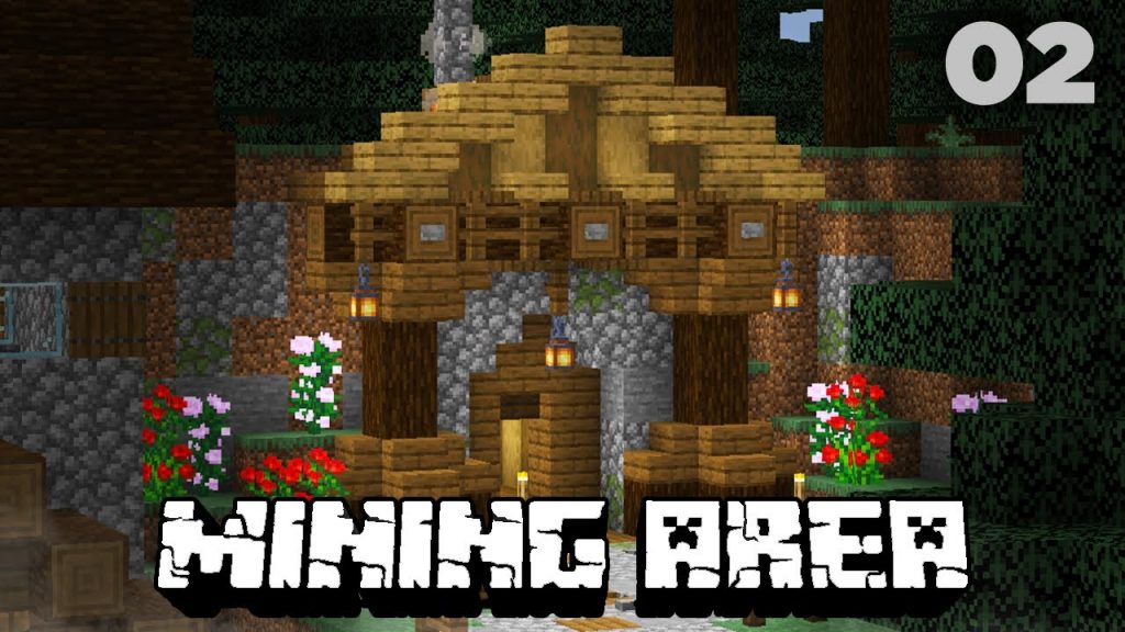 I Made Mining Area In Minecraft|| Hindi | URDU || EP.2