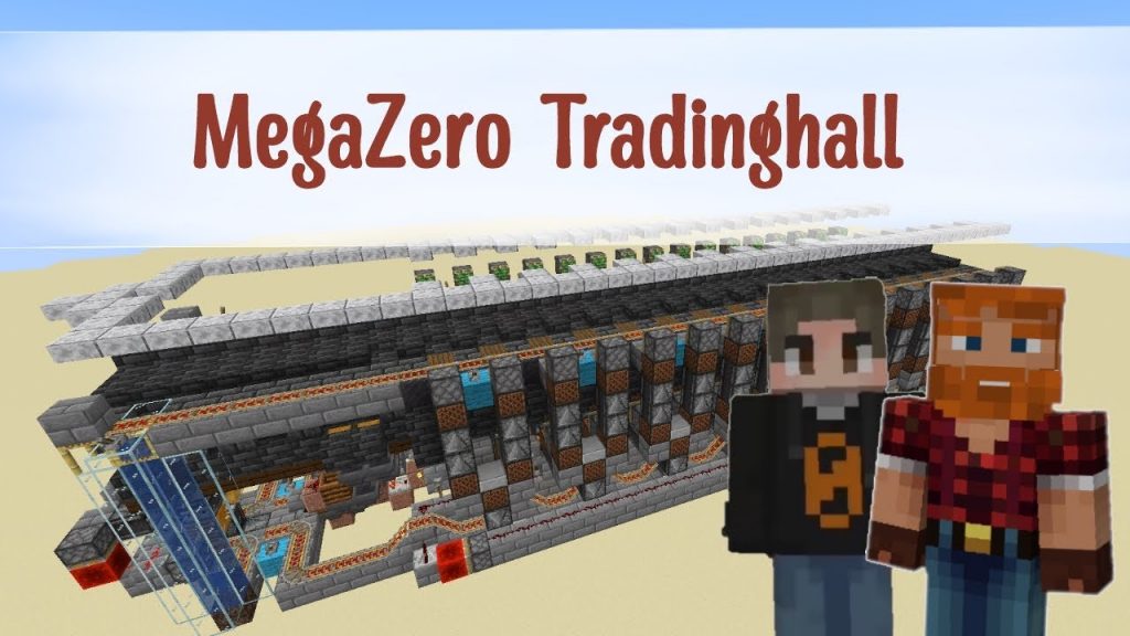 Showcase: Compact and Smart MegaZero Tradinghall (Java 1.19+) | Minecraft Tips and Tricks