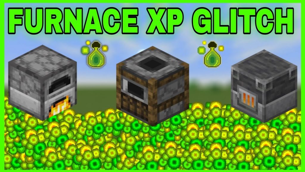 "Unleash the Ultimate XP Glitch in Minecraft Bedrock 1.19 using Furnaces! Insane XP Farming Method!"