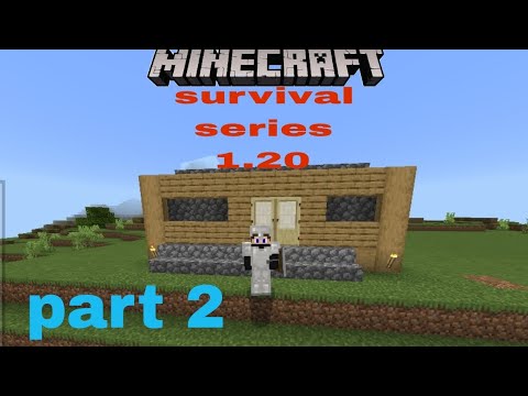 #minecraft 1.20 survival series part 2#nitin #minecraft #survival #7664