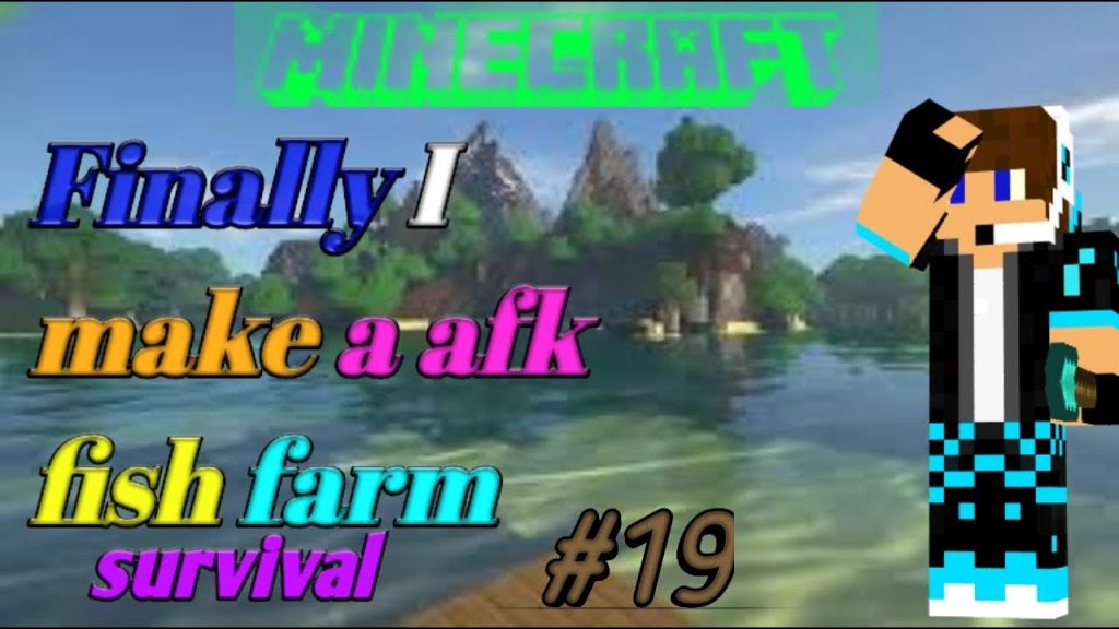 How make a afk fish farm in minecraft survival #19 INDIAN UP Gamer