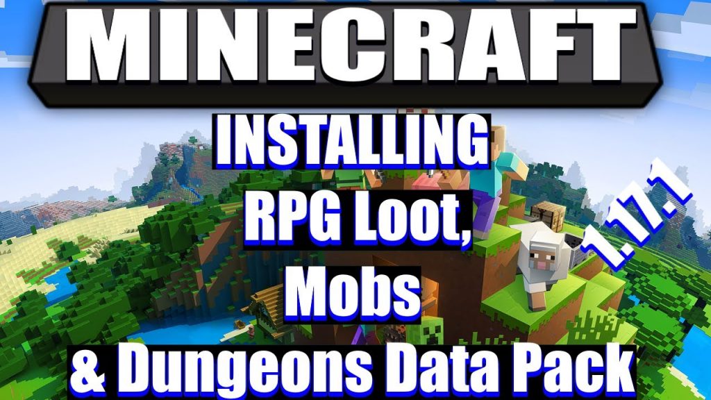 Minecraft Datapack - RPG Loot, Mobs & Dungeons On Minecraft Server 1.17.1 - How To Install Datapack