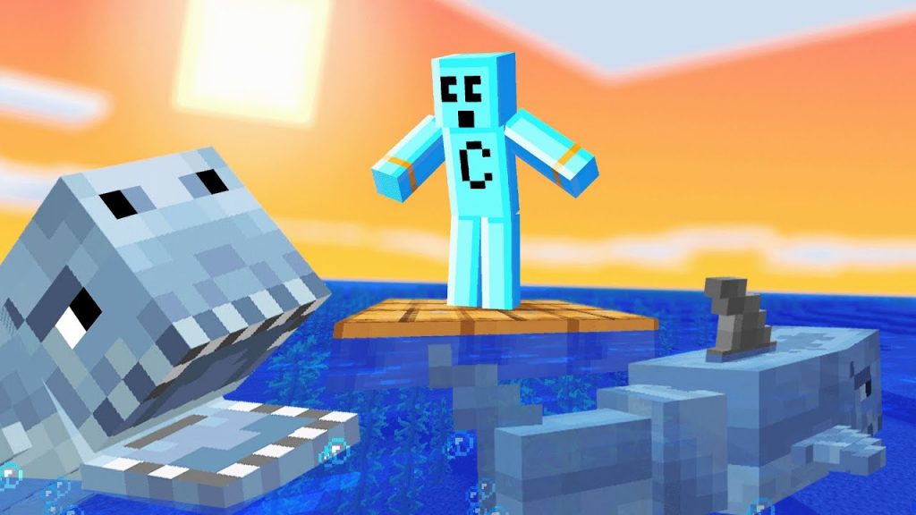 Minecraft but it's Only One Raft