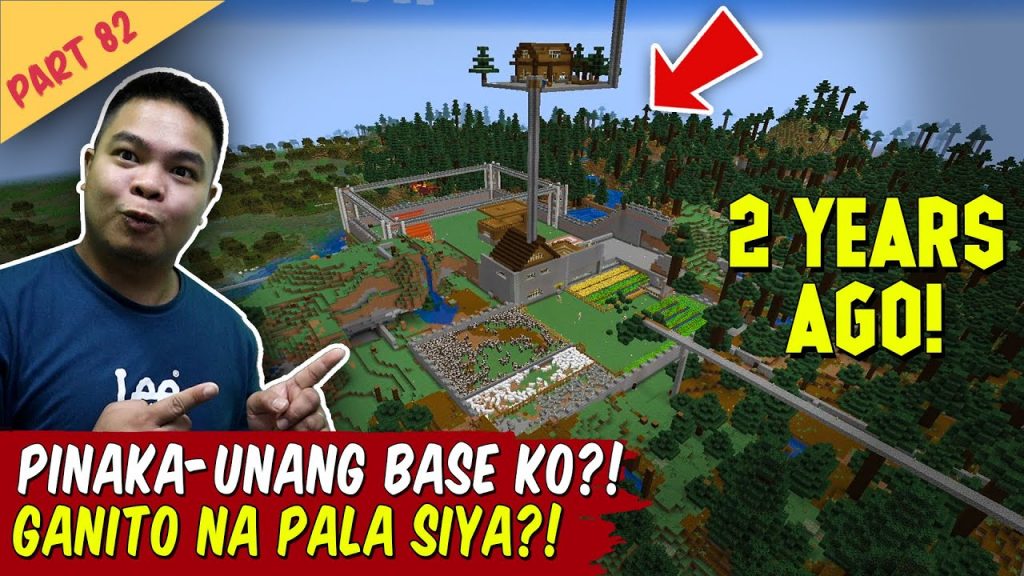 Nahanap Ko Ang Unang Base ko sa Minecraft!