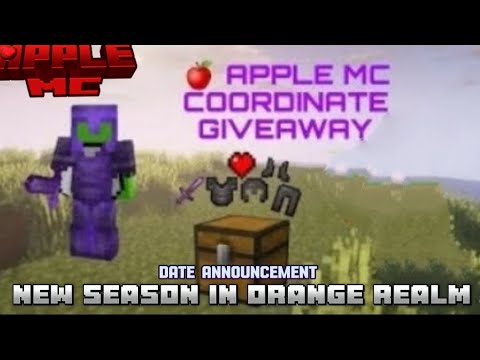 New Season of Orange Realm and Giveaway in Applemc Minecraft server