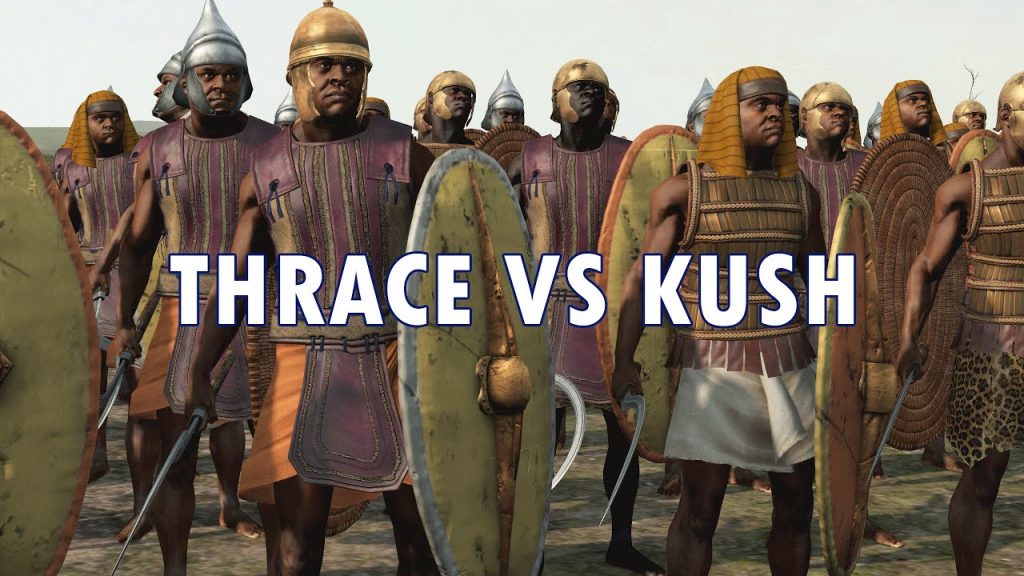 Thrace vs Kush - Multiplayer Battle - Total War Rome 2