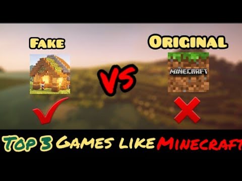Top 3 Games Like Minecraft| Copy Games Of Minecraft| Pro Playerz 45 ...