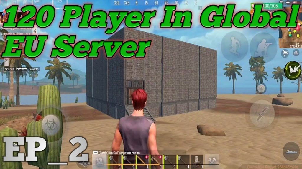 120 Player In Global EU Server EP_2 || Last Day Rules Survival Hindi Gameplay