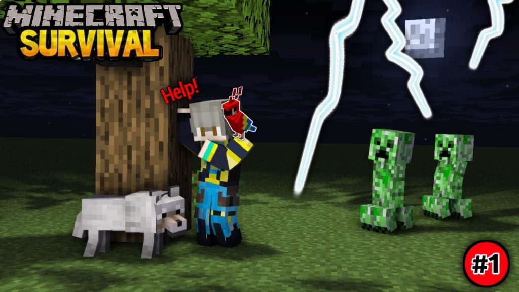 A great start to a new Adventure in Minecraft Survival |EP 1|