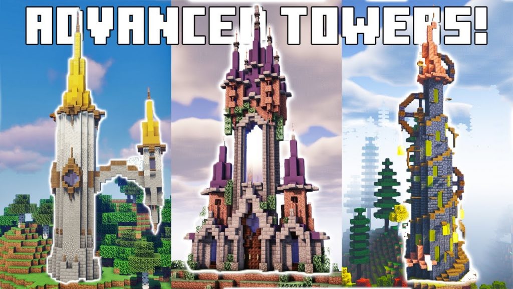 ADVANCED Tower Building Guide Minecraft!
