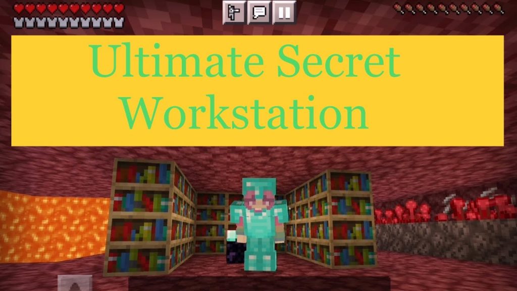 How To Build Ultimate Secret Work Station In Minecraft / Lifeboat Survival Mode / Tutorial Guide