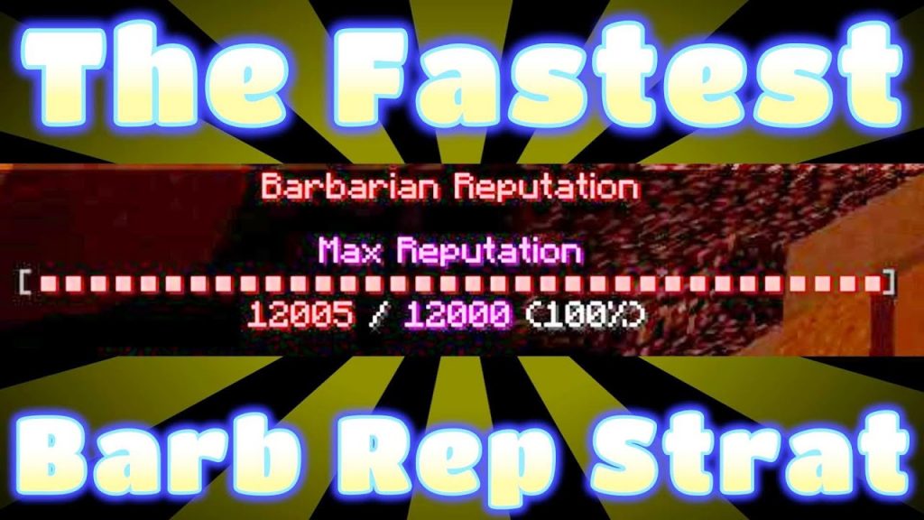 How To MAX Your Barbarian Rep FAST | Hypixel SkyBlock