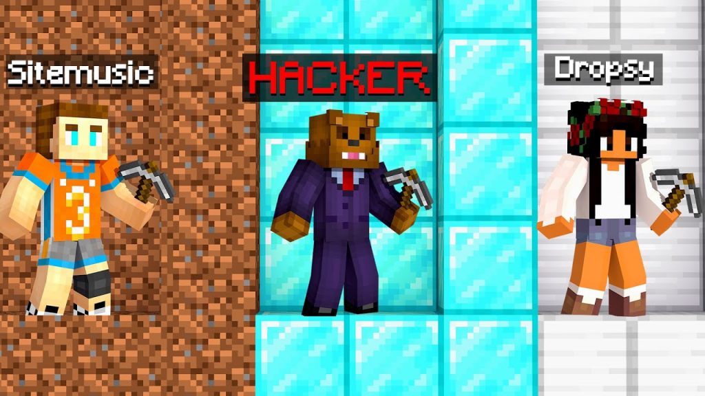 I Am A SECRET Hacker in Minecraft