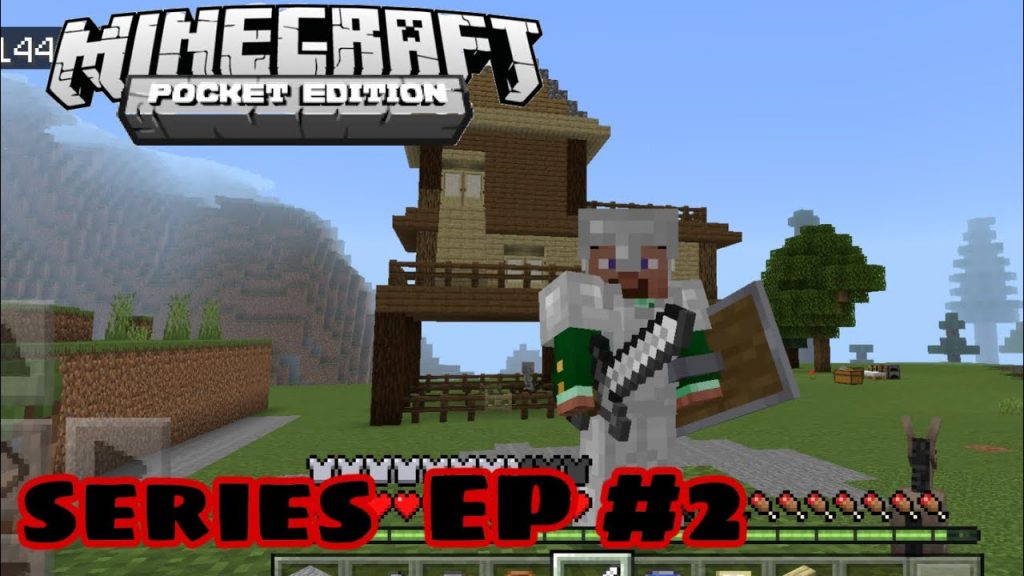 I Build My first house in Minecraft survival series  EP #2