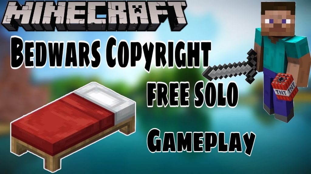 Minecraft Bedwars Gameplay Copywrite free for commentery | free to use bedwars gameplay | #minecraft