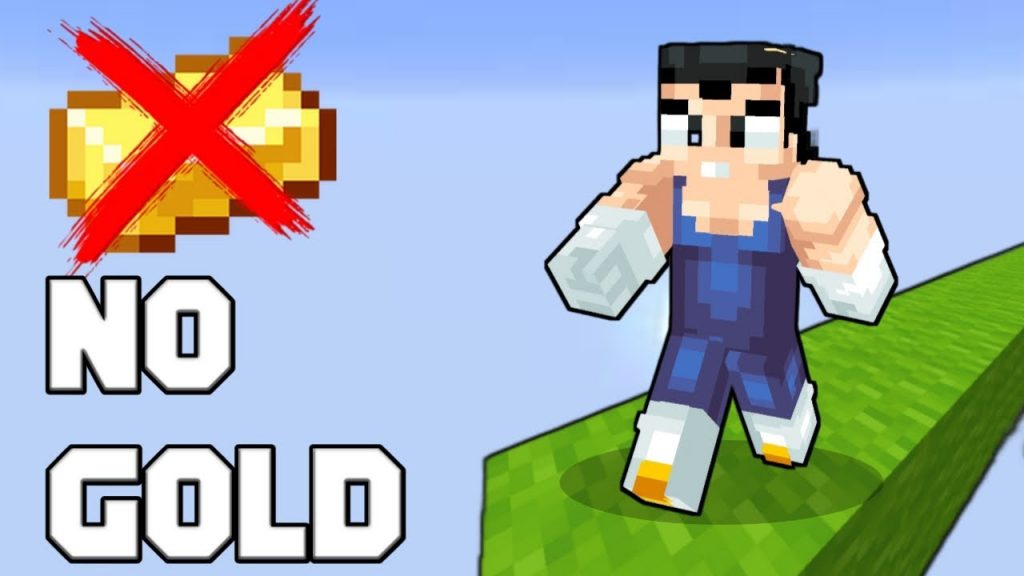 Minecraft Bedwars, but i can't use gold.... #1