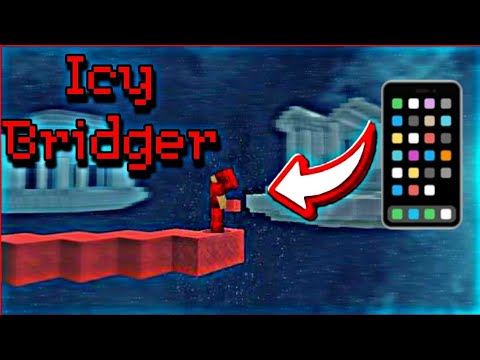 Minecraft Bedwars with The #1 MOBILE Icy Bridger