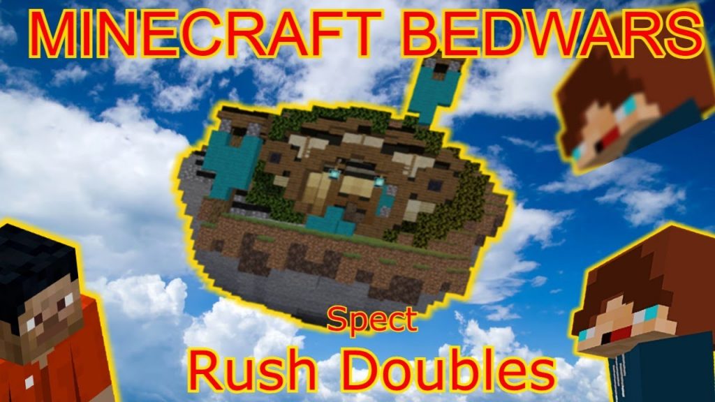 Specting Minecraft Bedwars: Doubles - Rush