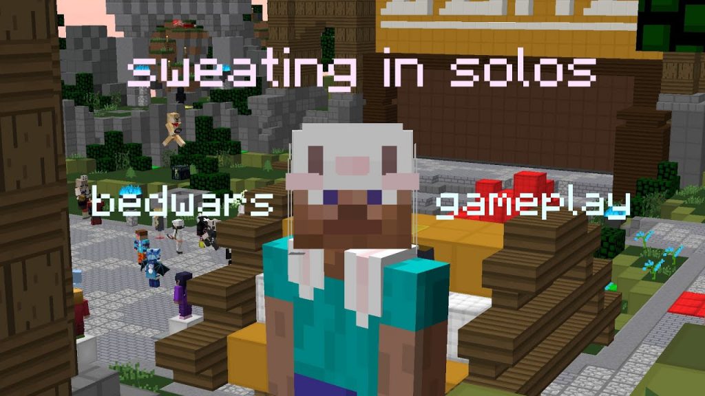 Sweating in Solos - Minecraft Bedwars