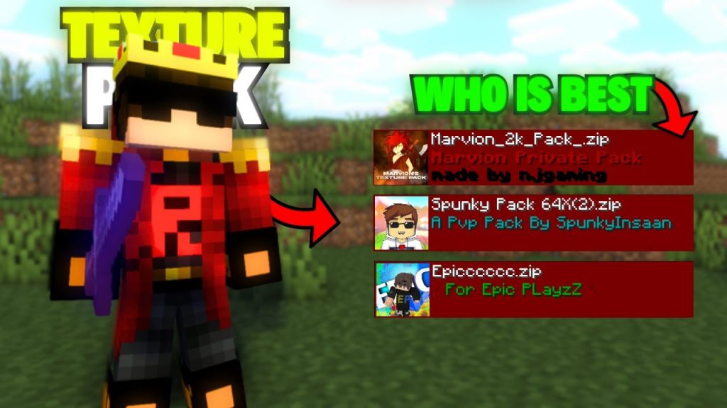 TOP 3 BEST PVP TECTURE PACK FOR MINECRAFT | JAVA+POJAV