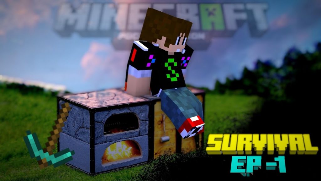 The Best Start Ever | Minecraft pocket edition survival episode 1 | techno gamerz | mythpath