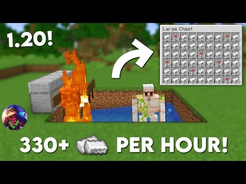 Minecraft 1.20 Easy IRON Farm Tutorial - 330+ Per Hour