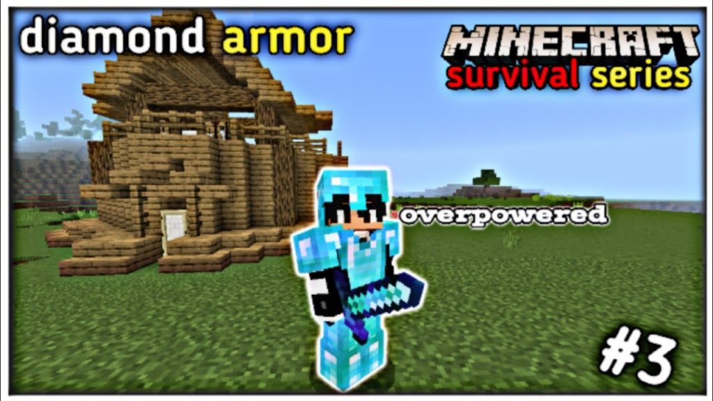 I MADE AN FULLY ENCHANTED DIAMOND ARMOR IN SURVIVAL SERIES PART 3