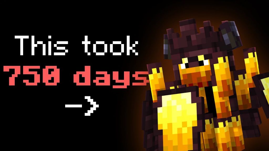 I Spent 250 Hours Fighting a Skyblock Boss