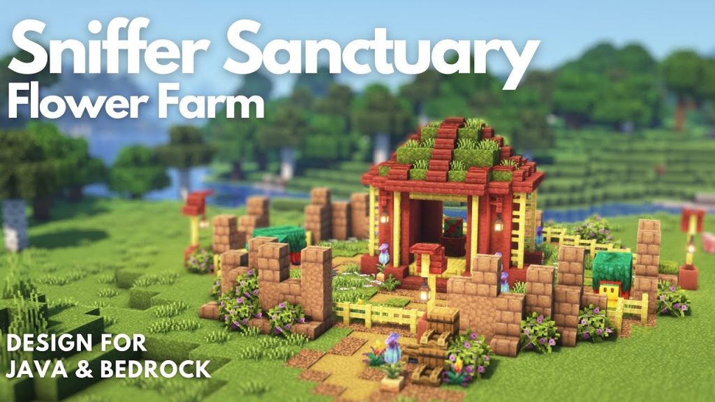 Sniffer Sanctuary | Minecraft Tutorial | Java & Bedrock [1.20.1]
