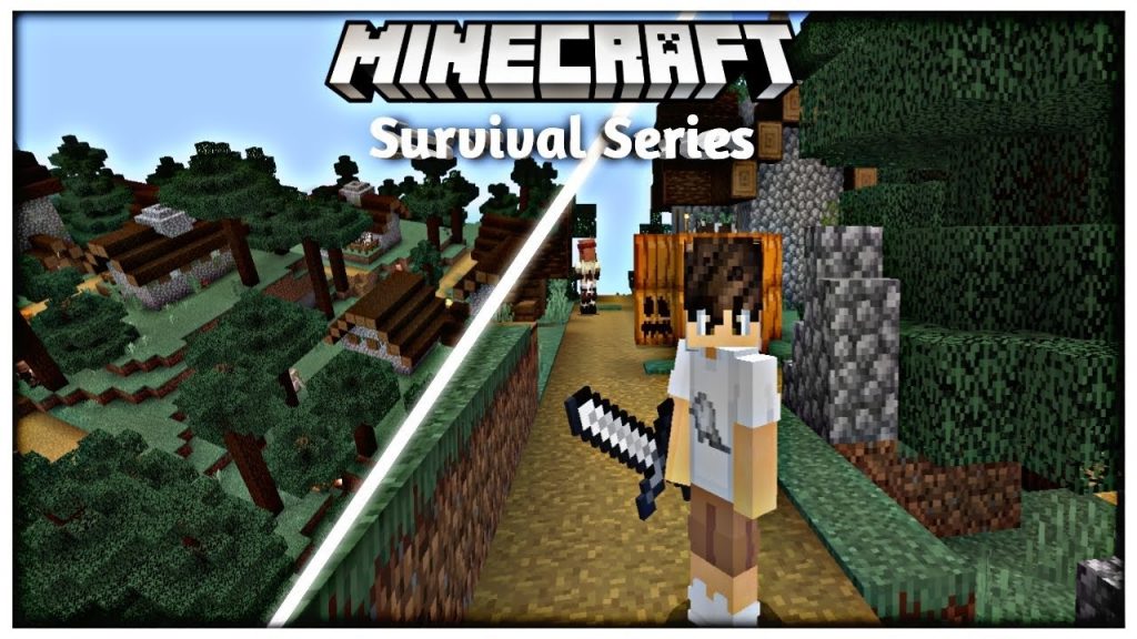 Survival Series me village kase find kare /How to find village survival series in Minecraft #viral
