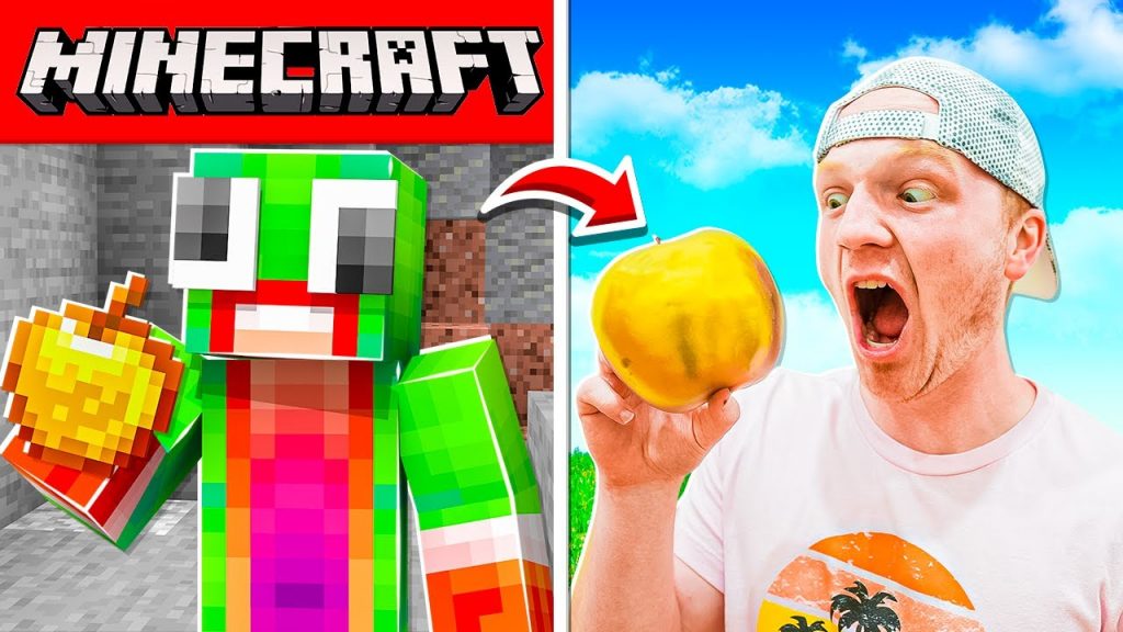 Whatever I Eat in Minecraft, I Eat in Real Life