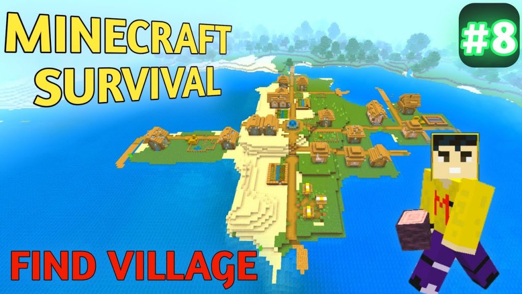 how to find village in minecraft surviva l|| minecraft survival series @MinorGamerzOfficial