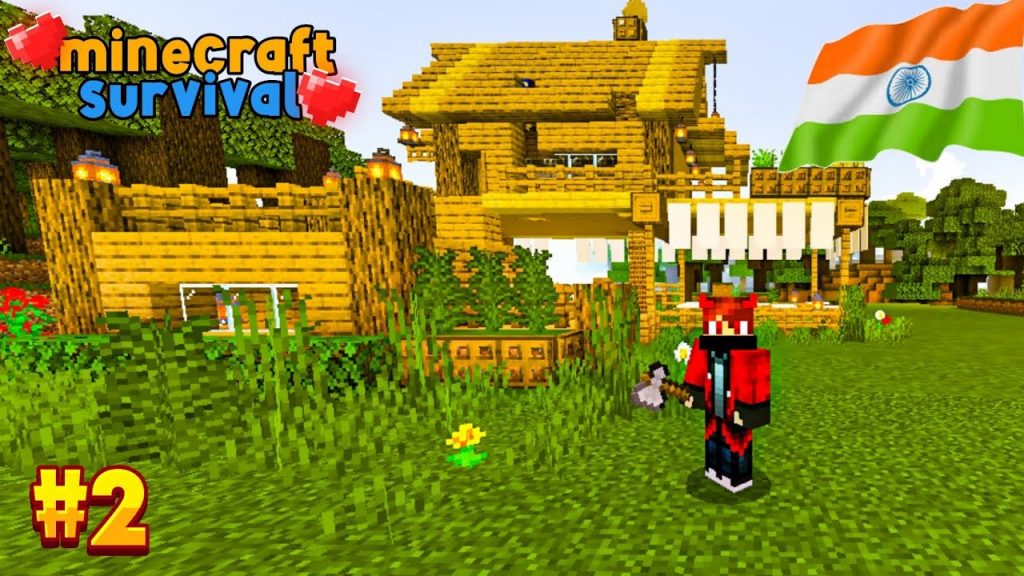 l build a survival house in minecraft survival series...