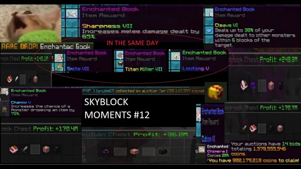 BREAKING THE LIMITS OF RNG (TIER 7S, DUNGEON DROPS, AND MORE) (Hypixel Skyblock Moments #12)