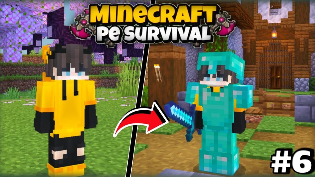 How I Got The Rarest Netherite Armour in this Minecraft Survival