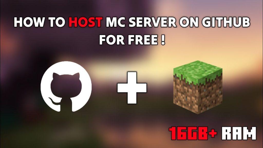 How To Host A Minecraft Server On GitHub For Free With 16GB Ram LifeTime ! | Lamgerrxd
