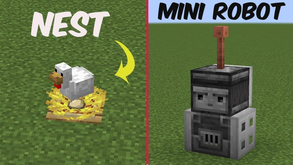 Minecraft: 20+ Mini Build Hacks You Didn`t Know!