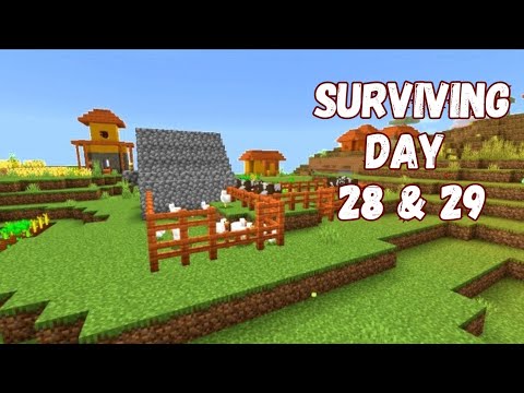Minecraft Survival Series: Days 28-29 Challenge #minecraftsurvival #minecraft #gameplay