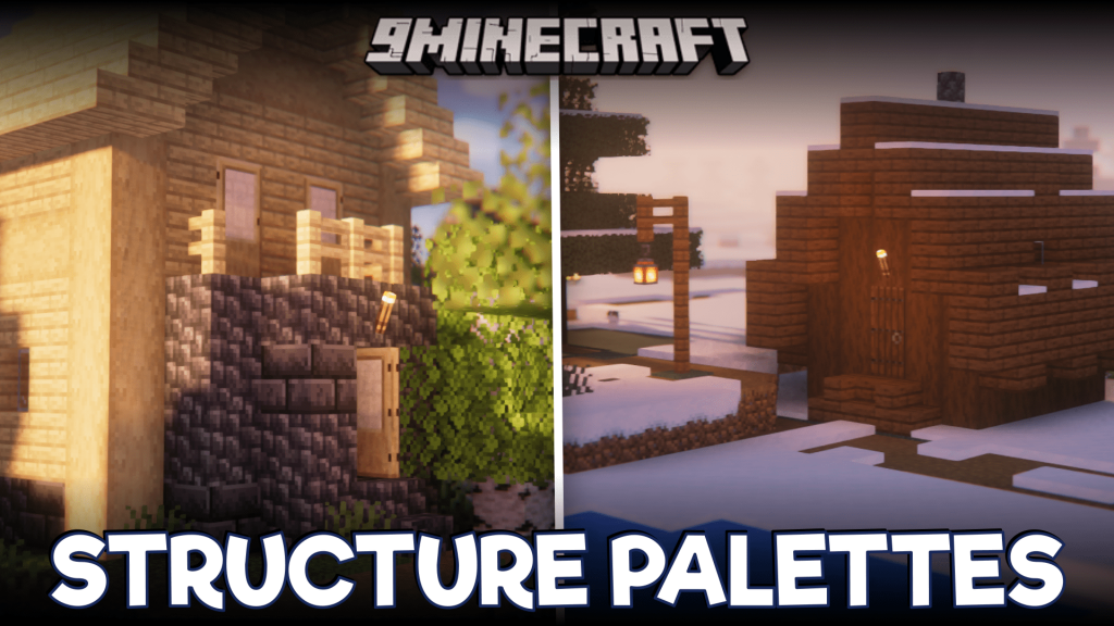 Structure Palettes Mod (1.20.1, 1.19.3) Block Variations For Vanilla