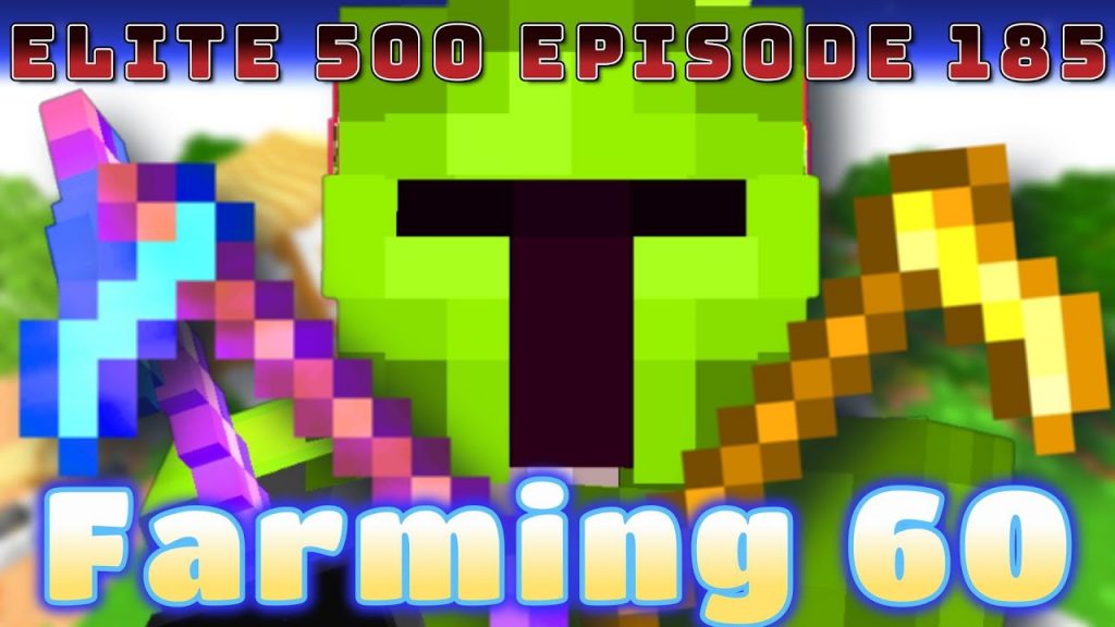 Hitting MAX Farming Level!! | Hypixel SkyBlock Road To Elite 500 (185)