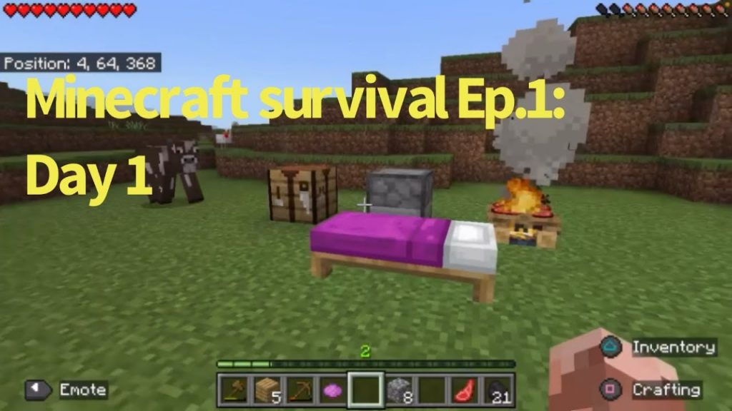 Minecraft Survival Guide Ep. 1: The First Day
