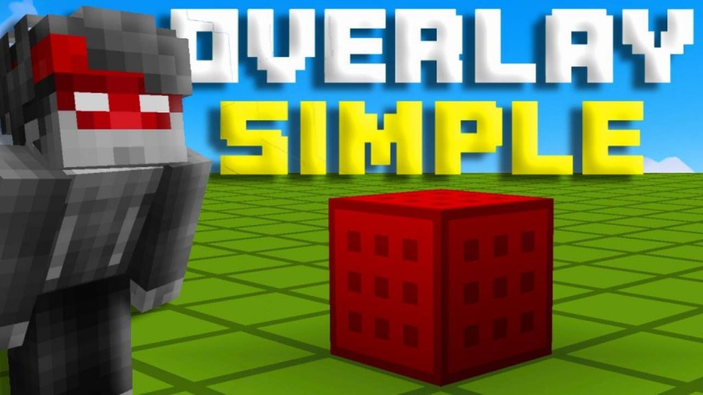 Overlay de bloques SIMPLES para Minecraft Bedwars