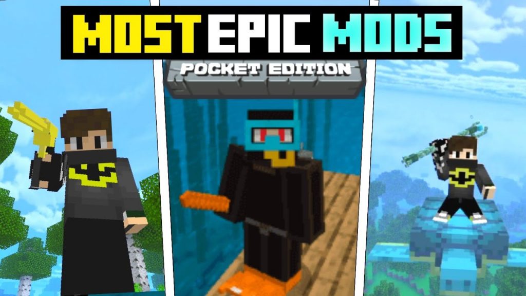 Top 7 Most Epic Mods For Minecraft Pocket Edition 1.19+ | best minecraft mods